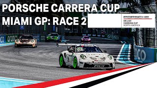 Porsche Carrera Cup North America 2024 | Race Two | Miami Grand Prix