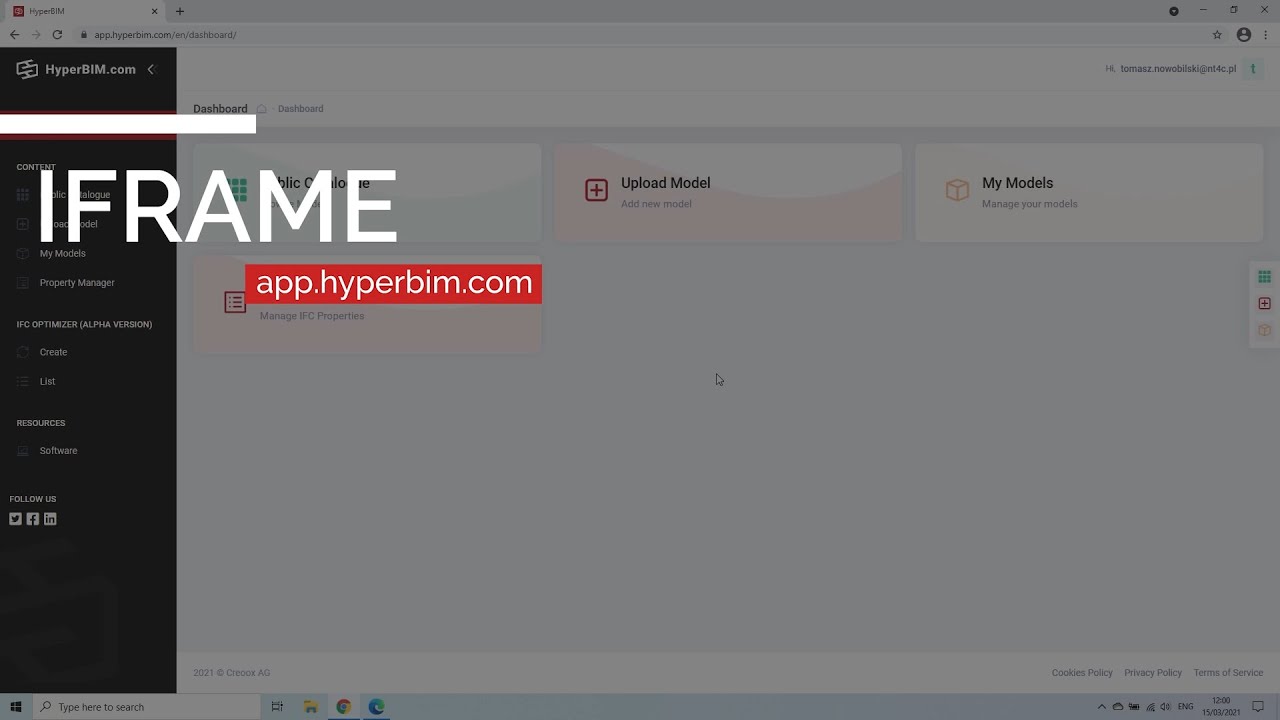 Hyperbim Iframe Youtube