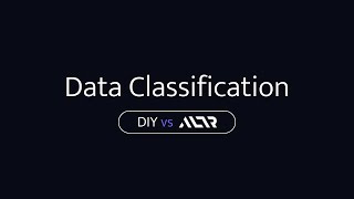 Snow Data Classification: DIY vs ALTR