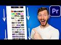 How To Create Website Scrolling Display Effect In Premiere Pro