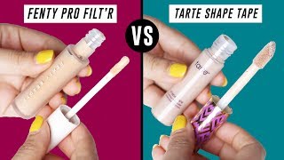 In-depth Comparison: Fenty Pro Filt'r Concealer  VS Tarte Shape Tape