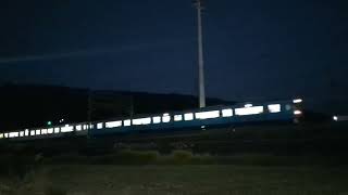 10/31ジブリ＋どうする家康ラッピング電車。1200Ｈ。#愛知環状鉄道