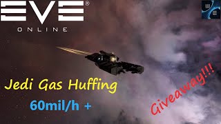 EVE Online - EASY ISK Jedi Huffing in Wormholes + 1000 subscriber giveaway!!!