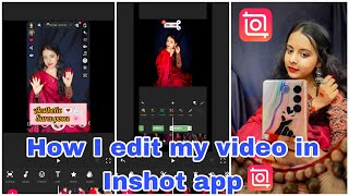 How I edit my video in Inshot app/ How to edit videos for YouTube/How I edit my videos in Inshot app