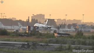 Tupolev Tu-154m RA-85042 Russia -AIR FORCE  landing at Moscow-Chkalovsky (CKL/UUMU)