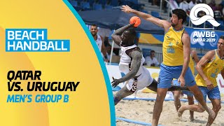 Beach Handball - Qatar vs Uruguay | Men's Group B Match | ANOC World Beach Games Qatar 2019|Full