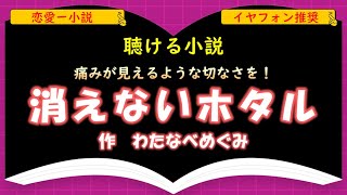 【小説朗読】消えないホタル＠わたなべめぐみ　目に見えるような切なさが、貴方の胸に届くだろうか。