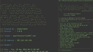 FinaIRecon All-ln-One web Tool Conduct Reconnaissance with Cross-Platform Python Tools [Tutorial]