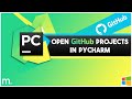 Open Github Project in Pycharm (the proper way) | Clone Github Projects | 4 Min.