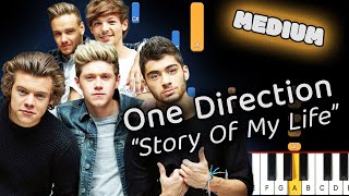 Learn To Play Story Of My Life One Direction on Piano! (Medium)