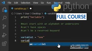 Variables, Comments and Data Types in Python Pt2