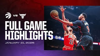 Game Highlights: Raptors vs. Bulls | January 31, 2025