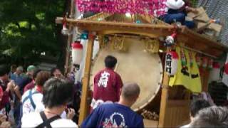 湖西市新所 女河八幡宮例祭'08　女河はやし連