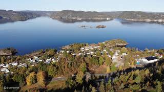 Kilsfjorden, Kragerø, sett fra Ørvik | DJI Mavic Air