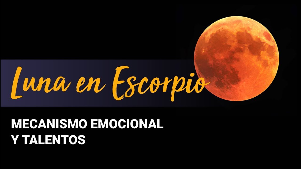 ¿Sos Luna En Escorpio? | Significado Astrológico - YouTube