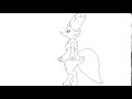 braixen s walkcycle for my drop pop candy video