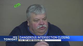 Dangerous intersection closing