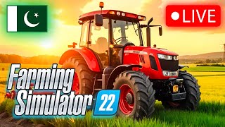 Pakistani Tractors in Farming Simulator 22 | Hafiz Ismail Gaming | fs22 | Live Stream