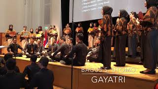 Bogor Agricultural University Student Choir Agria Swara: “Gayatri” (Bagus S. Utomo)