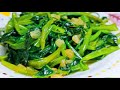 CAH KANGKUNG BAWANG PUTIH,tetap hijau ala restaurant ,ll