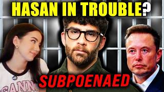 Hasan Piker SUBPOENAED by Trump After Ashley St. Clair EXPOSES Elon on His Stream