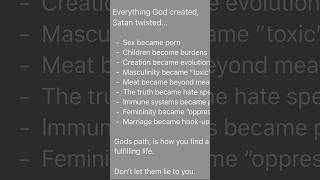 Everything God Created The World Twisted