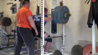 310kg x 3 squat Nov 4th 2009