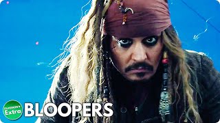 PIRATES OF THE CARIBBEAN: DEAD MEN TELL NO TALES Bloopers & Gag Reel (2017) with Johnny Depp