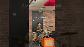 Keep practicing #change #oneokrock #oneokrockcover #oneokrockdrums #oneokrocktomoya