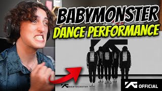 BABYMONSTER - Dance Performance (MAIN DANCER ?!?) REACTION