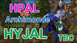 Hyjal Holy Paladin Archimonde Fight