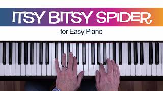 Itsy Bitsy Spider | Easy Piano Sheet Music - FREE!