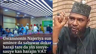 Amincewar Gwamnoni kan Dokar Harajin Tunubu Yanzu_Yanzu: Tsokacin Sheikh Barr. Ishaq Adam Ishaq