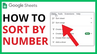 How to Sort by Number in Google Sheets [QUICK GUIDE]