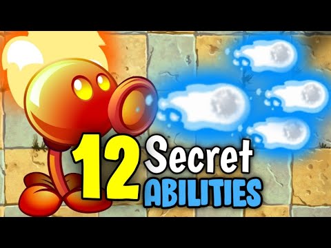 12 habilidades secretas de las plantas que quizás te PERDISTE en PvZ 2