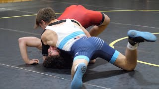 Martin Noth of Izzy Style Wrestling [R] v. Talan Keoughan of PSF Wrestling Academy [B] (170)