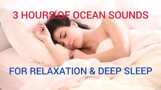 🎧 🌊 Ocean Waves Sounds- Music for Deep Sleep, Relaxation, Fall Asleep Fast