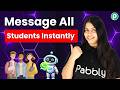Send Bulk WhatsApp Messages to Students