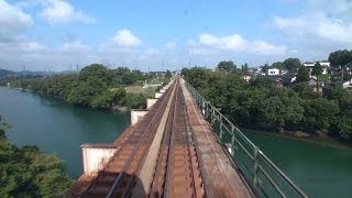 高山本線前面展望 猪谷→富山 各駅停車