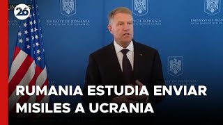 UCRANIA | Rumania estudia enviar el sistema de misiles Patriot