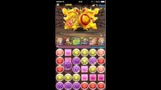 【パズドラ】ベジットが止まらない！　火曜ダンジョン　黄金兵　超地獄級　安定ノーコン