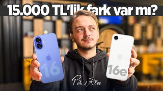 iPhone 16e vs iPhone 16 arasındaki farklar! - 15.000 TL'lik ne fark var?