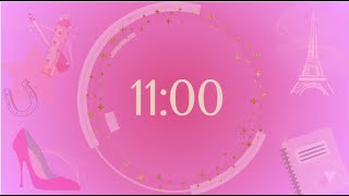 ⏳ Cuenta Regresiva de 11 Minutos | Temporizador sin Distracciones |⏳11-Minute Countdown Timer