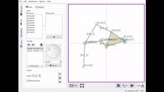 操作pyslvs繪製klann linkage機構