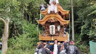 【HD高画質】宮入 彼方 だんじり 1 南河内だんじり祭 春日神社 令和4年 2022年‎10月‎8日