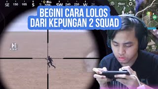 TERJEPIT OLEH 2 SQUAD, BEGINI CARA KAPTEN LOLOS