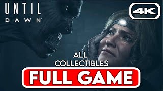 UNTIL DAWN REMAKE Gameplay Walkthrough (All Collectibles) FULL GAME [4K 60FPS] - No Commentary