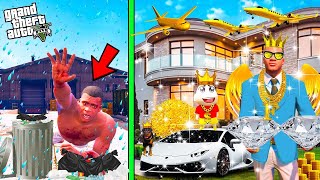 GTA 5 : Franklin Shinchan & Pinchan Change Their Poor Life To Richest Life in GTA 5 !