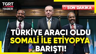 Türkiye, Somali Ve Etiyopya'yı Barıştırdı: Cumhurbaşkanı Erdoğan Zirvede Konuştu - TGRT Haber