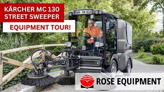 Karcher MC 130 Street Sweeper Tour | Cleaning Downtown Lincoln!